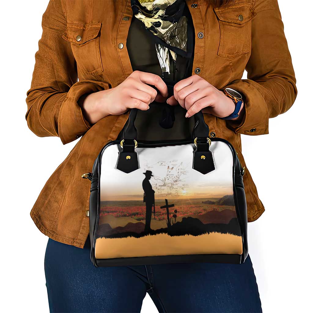 Australia And New Zealand ANZAC Day Shoulder Handbag Battle Of Beersheba