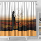 Australia And New Zealand ANZAC Day Shower Curtain Battle Of Beersheba