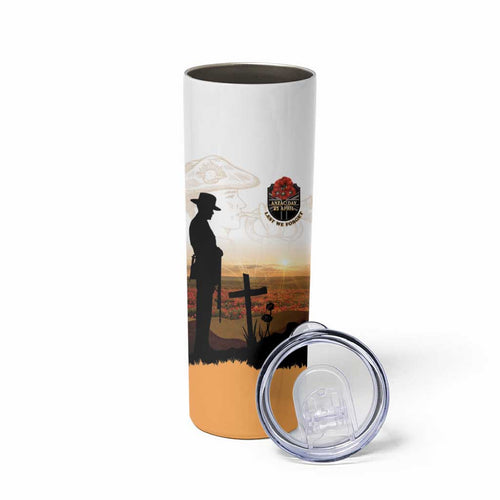 Australia And New Zealand ANZAC Day Skinny Tumbler Battle Of Beersheba