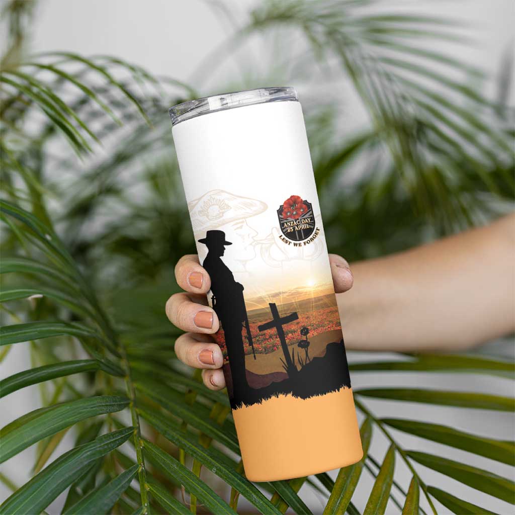 Australia And New Zealand ANZAC Day Skinny Tumbler Battle Of Beersheba
