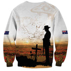 Australia And New Zealand ANZAC Day Sweatshirt Battle Of Beersheba