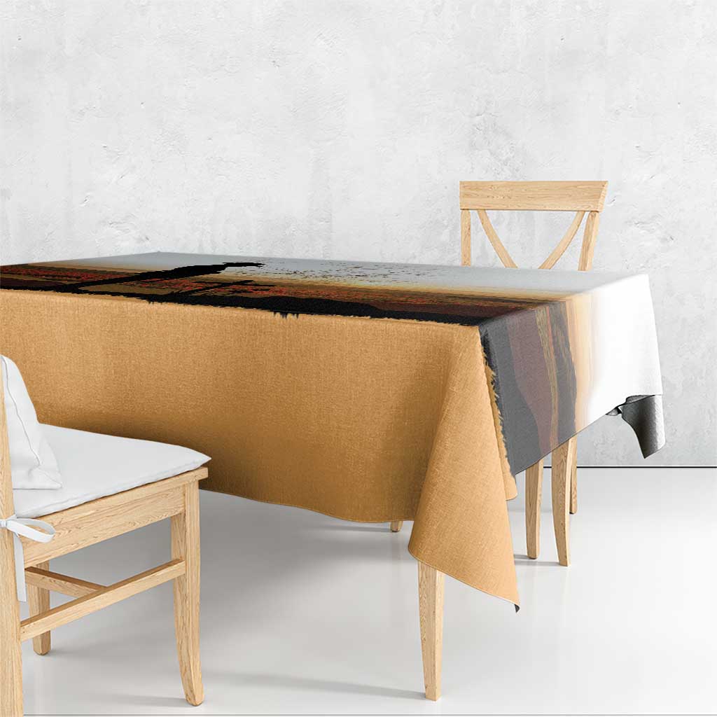 Australia And New Zealand ANZAC Day Tablecloth Battle Of Beersheba
