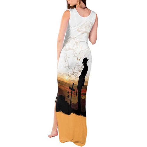 Australia And New Zealand ANZAC Day Tank Maxi Dress Battle Of Beersheba
