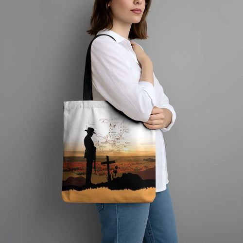 Australia And New Zealand ANZAC Day Tote Bag Battle Of Beersheba