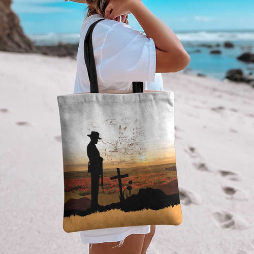 Australia And New Zealand ANZAC Day Tote Bag Battle Of Beersheba