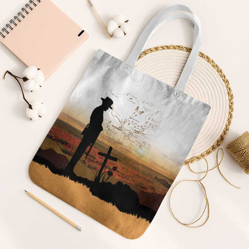 Australia And New Zealand ANZAC Day Tote Bag Battle Of Beersheba