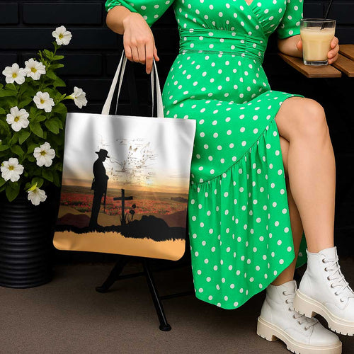 Australia And New Zealand ANZAC Day Tote Bag Battle Of Beersheba