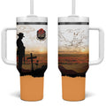 Australia And New Zealand ANZAC Day Tumbler With Handle Battle Of Beersheba