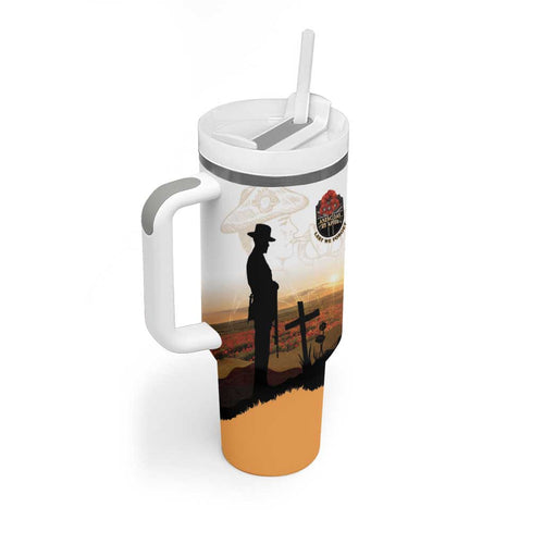 Australia And New Zealand ANZAC Day Tumbler With Handle Battle Of Beersheba
