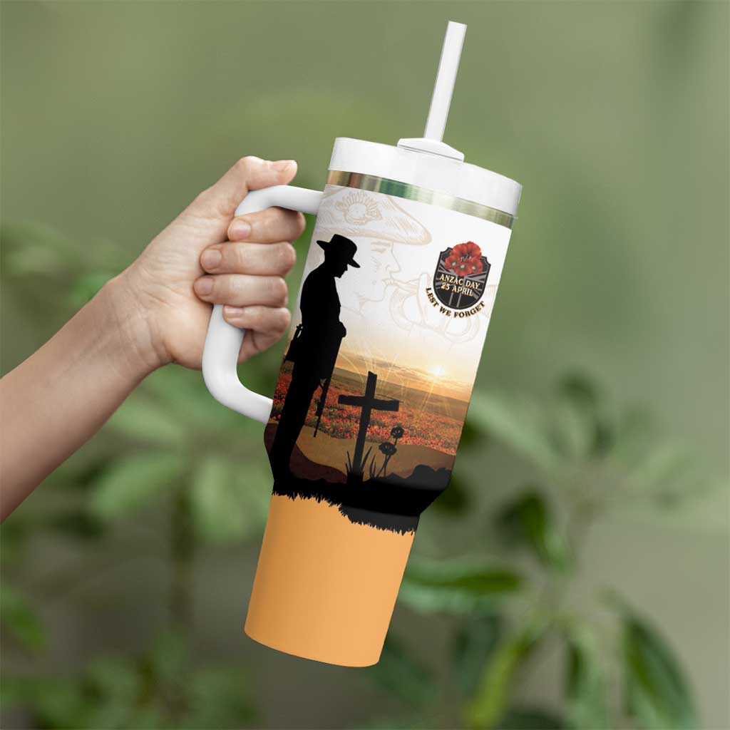 Australia And New Zealand ANZAC Day Tumbler With Handle Battle Of Beersheba