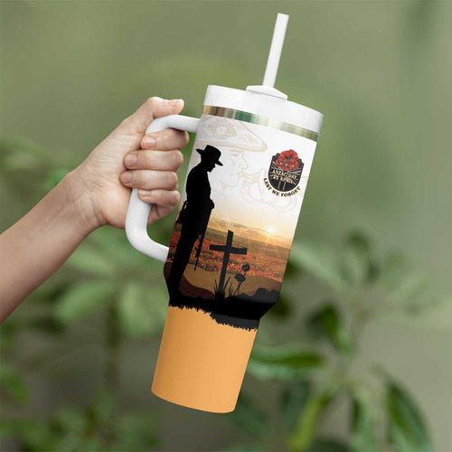 Australia And New Zealand ANZAC Day Tumbler With Handle Battle Of Beersheba