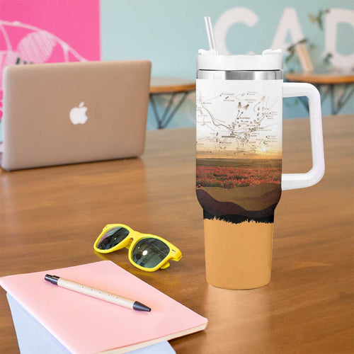 Australia And New Zealand ANZAC Day Tumbler With Handle Battle Of Beersheba