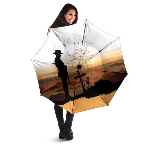 Australia And New Zealand ANZAC Day Umbrella Battle Of Beersheba