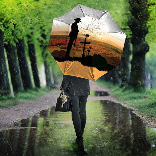 Australia And New Zealand ANZAC Day Umbrella Battle Of Beersheba