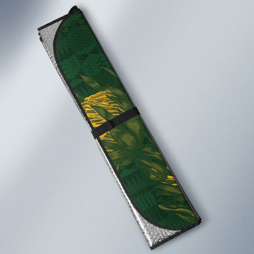 Custom Rugby New Zealand South Africa Auto Sun Shade Maori Tiki Springboks Together