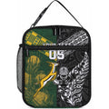 Custom Rugby New Zealand South Africa Lunch Bag Maori Tiki Springboks Together