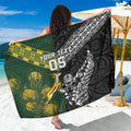 Custom Rugby New Zealand South Africa Sarong Maori Tiki Springboks Together
