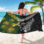 Custom Rugby New Zealand South Africa Sarong Maori Tiki Springboks Together