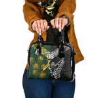 Custom Rugby New Zealand South Africa Shoulder Handbag Maori Tiki Springboks Together