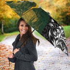 Custom Rugby New Zealand South Africa Umbrella Maori Tiki Springboks Together
