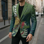 New Zealand Kea Bird Blazer With Maori Koru Fern - Aussie Hoodie