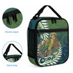 New Zealand Kea Bird Lunch Bag With Maori Koru Fern