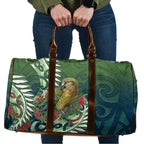 New Zealand Kea Bird Travel Bag With Maori Koru Fern - Aussie Hoodie