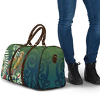 New Zealand Kea Bird Travel Bag With Maori Koru Fern - Aussie Hoodie