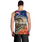 New Zealand ANZAC Day Men Tank Top The Lonesome Pine With Soldier Fern