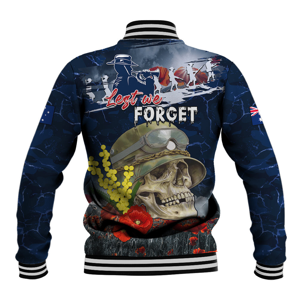 Australia ANZAC Day Baseball Jacket Freedom Ain't Free