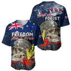 Australia ANZAC Day Baseball Jersey Freedom Ain't Free