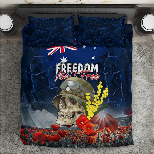 Australia ANZAC Day Bedding Set Freedom Ain't Free