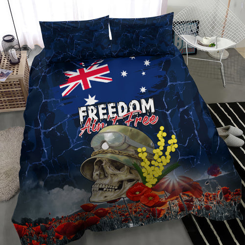Australia ANZAC Day Bedding Set Freedom Ain't Free