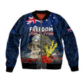 Australia ANZAC Day Bomber Jacket Freedom Ain't Free