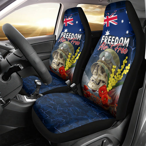 Australia ANZAC Day Car Seat Cover Freedom Ain't Free
