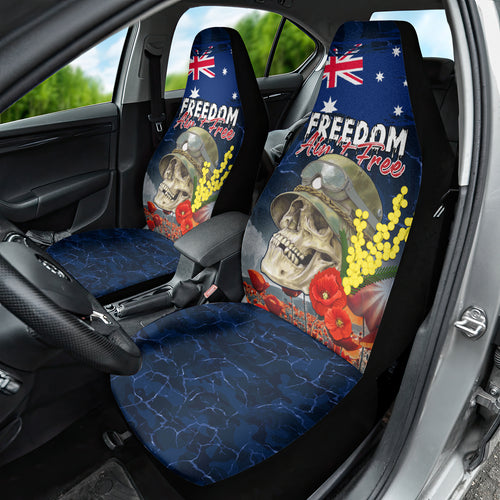 Australia ANZAC Day Car Seat Cover Freedom Ain't Free