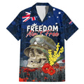 Australia ANZAC Day Family Matching Mermaid Dress and Hawaiian Shirt Freedom Ain't Free