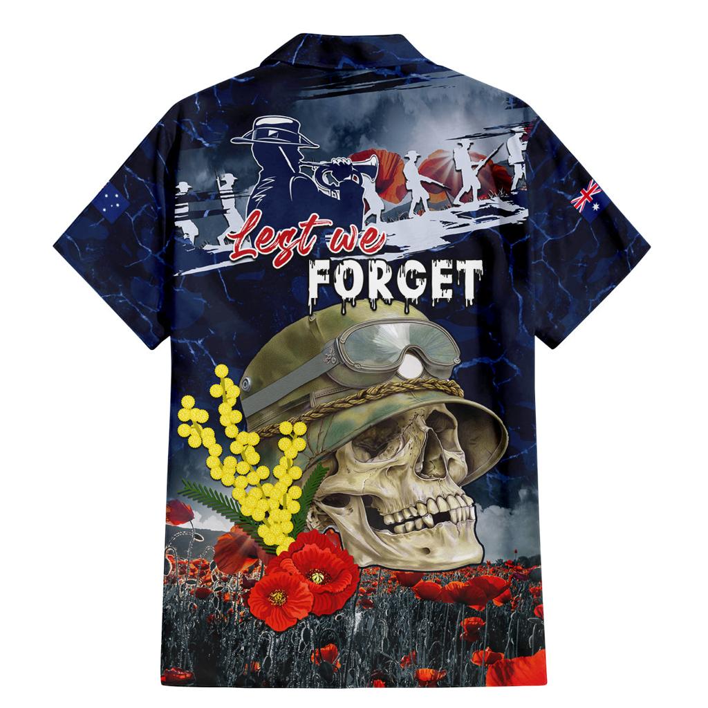 Australia ANZAC Day Family Matching Mermaid Dress and Hawaiian Shirt Freedom Ain't Free