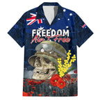 Australia ANZAC Day Hawaiian Shirt Freedom Ain't Free
