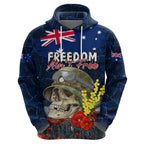 Australia ANZAC Day Hoodie Freedom Ain't Free