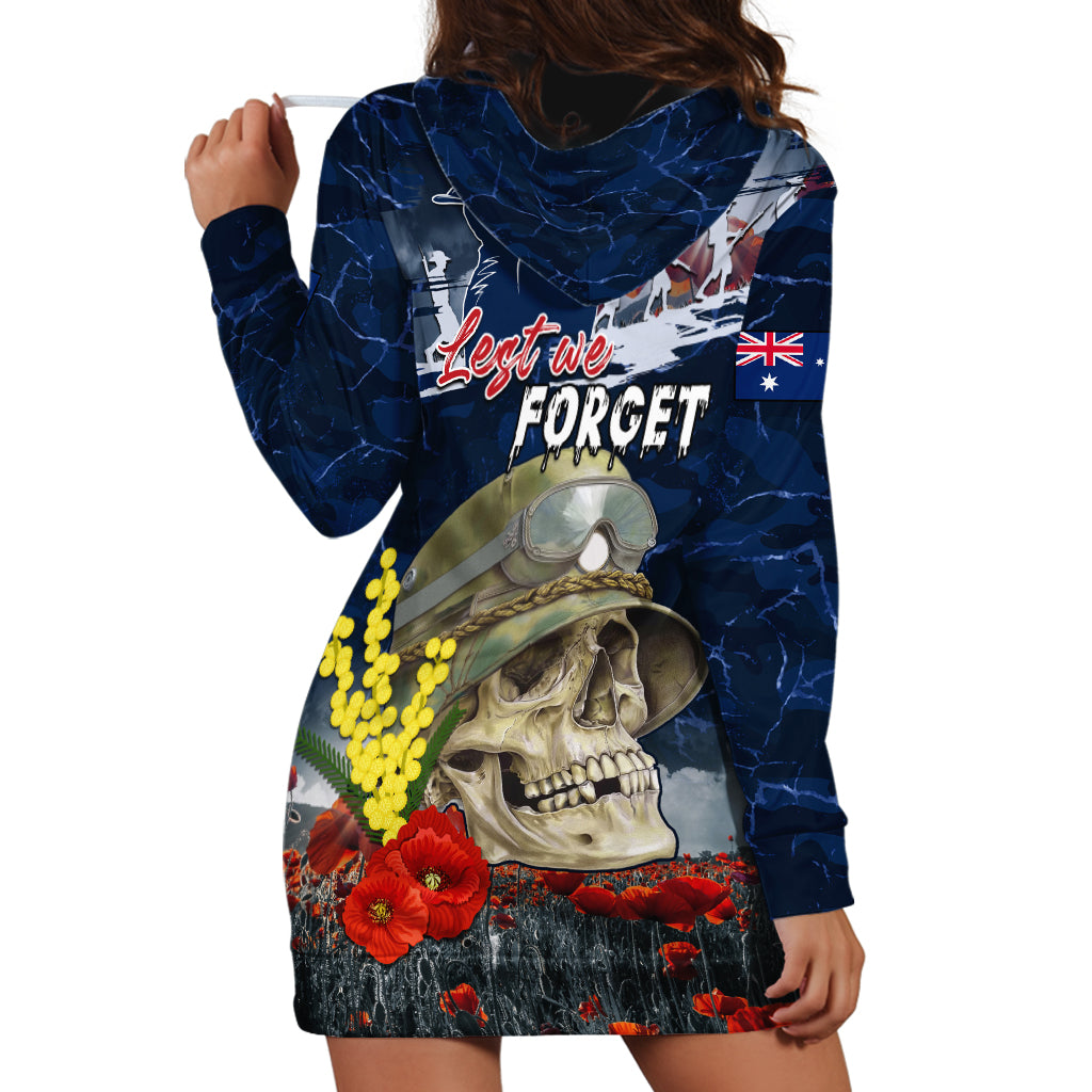Australia ANZAC Day Hoodie Dress Freedom Ain't Free