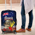 Australia ANZAC Day Luggage Cover Freedom Ain't Free