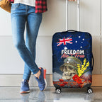 Australia ANZAC Day Luggage Cover Freedom Ain't Free