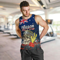 Australia ANZAC Day Men Tank Top Freedom Ain't Free