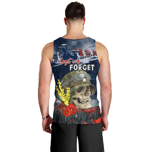 Australia ANZAC Day Men Tank Top Freedom Ain't Free