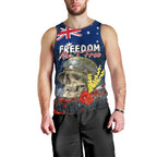 Australia ANZAC Day Men Tank Top Freedom Ain't Free