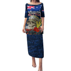 Australia ANZAC Day Puletasi Freedom Ain't Free