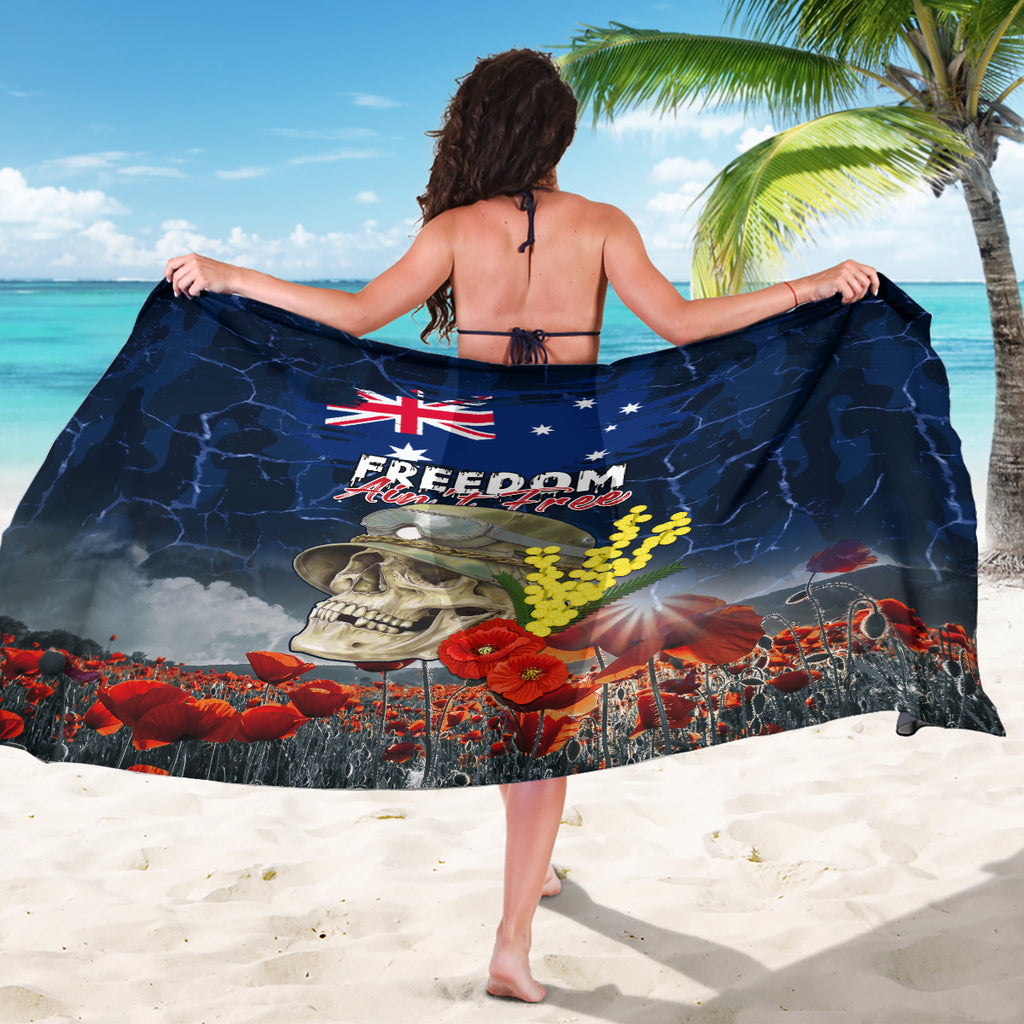 Australia ANZAC Day Sarong Freedom Ain't Free