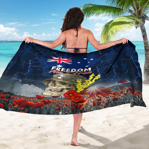 Australia ANZAC Day Sarong Freedom Ain't Free