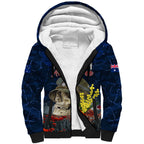 Australia ANZAC Day Sherpa Hoodie Freedom Ain't Free